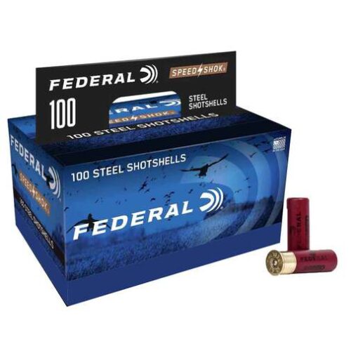 federal speed shok 12 gauge 3in bb 1 14oz waterfowl shotshells 100 rounds 1689622 1