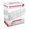 winchester 380 auto acp 95gr fmj handgun ammo 200 rounds 1752696 1