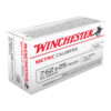 winchester 762x25mm tokarev 85gr fmj handgun ammo 50 rounds 1752693 1