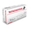 winchester 9mm luger 124gr fmj handgun ammo 50 rounds 303519 1