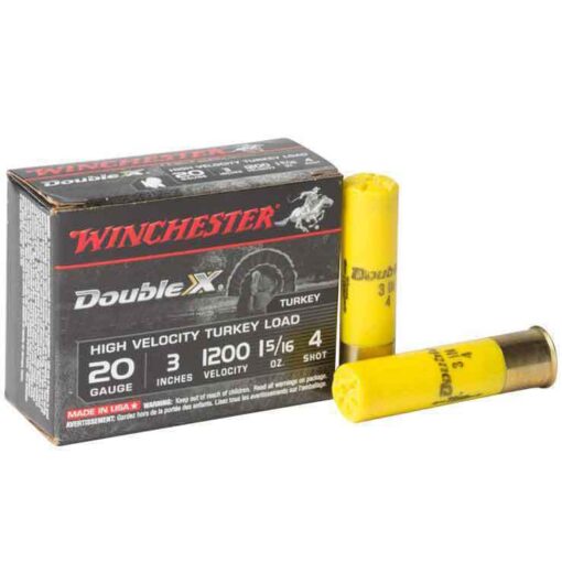 winchester double x 20 gauge 3in 4 1 516oz turkey shotshells 10 rounds 1292995 1