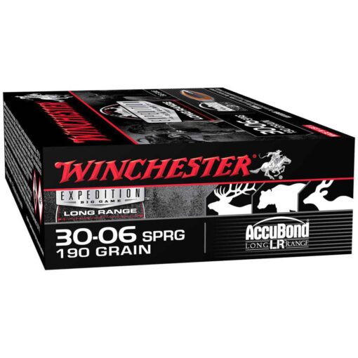 winchester expedition big game long range 30 06 springfield 190gr accubond rifle ammo 20 rounds 1542688 1