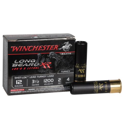 winchester long beard xr shot lok turkey 12 gauge 35in 2 oz turkey shotshells 10 rounds 1386780 1