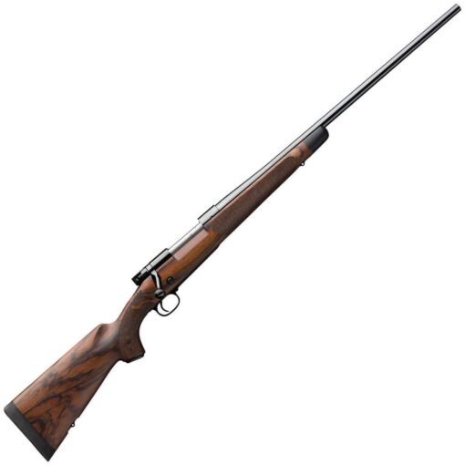 winchester model 70 super grade aaa french walnutblued bolt action rifle 300 winchester magnum 26in 1641598 1