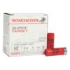 winchester super target 12 gauge 2 34in 8 1 18oz heavy target shotshells 25 rounds 1319301 1