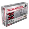 winchester super x 270 winchester 130gr pp rifle ammo 20 rounds 307737 1