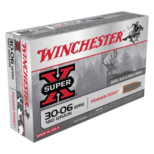 winchester super x 30 06 springfield 180gr pp rifle ammo 20 rounds 307772 1